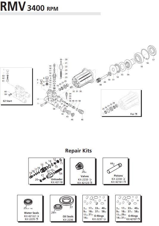 HUSQVARNA 020646 pump parts